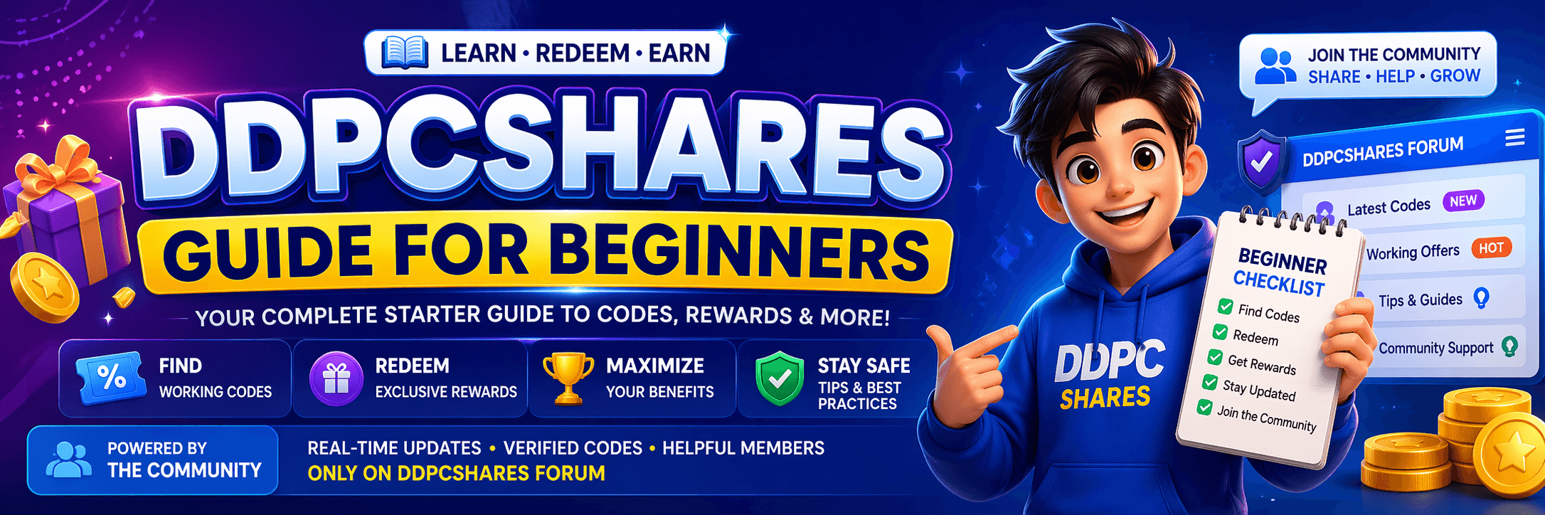 Ddpcshares guide for beginners