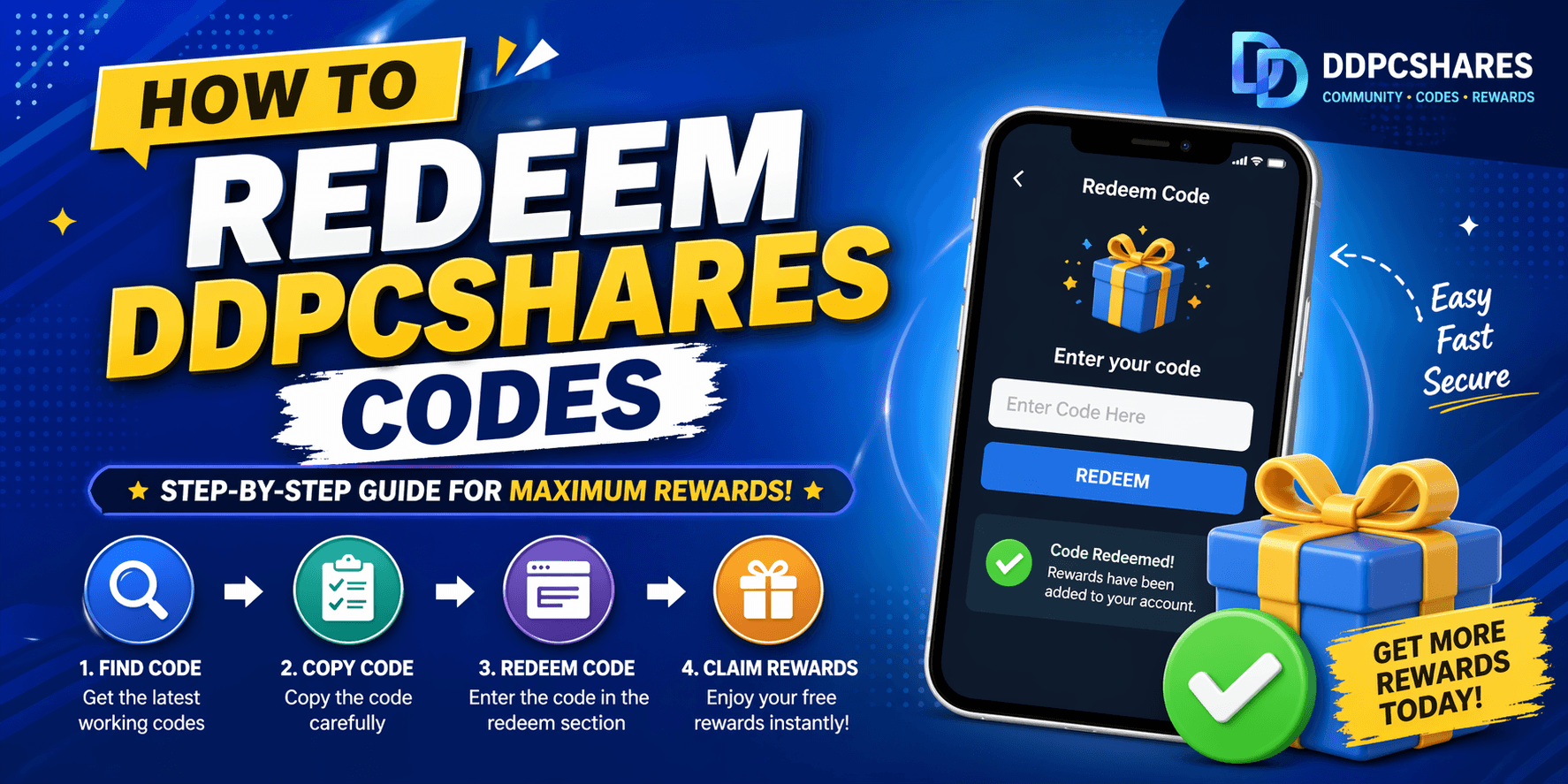 how to redeem ddpcshares codes how to redeem ddpcshares codes