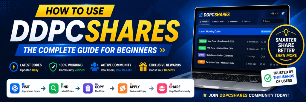 how to use ddpcshares how to use ddpcshares